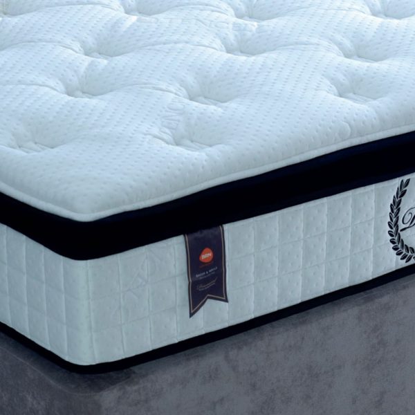 Diamond mattress close up